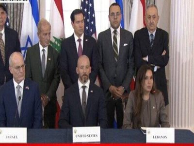 توافق تاریخی لبنان و اسرائیل با میانجی‌گری آمریکا شکل گرفت!