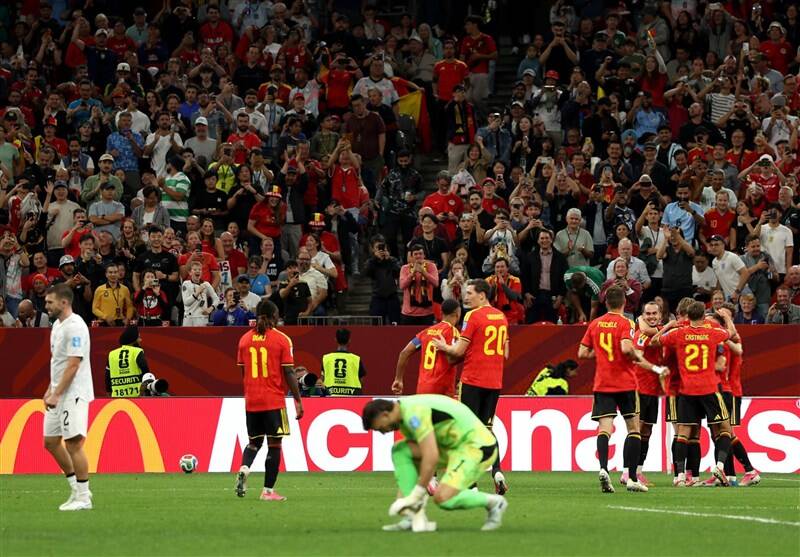 بلژیک با پیروزی پرگل، صدرنشینی خود را در گروه ایران تثبیت کرد!