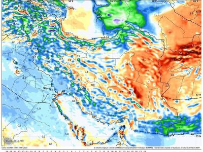 رگبارهای تابستانی در انتظار ۱۰ استان: باد و گردوخاک هم به میدان می‌آیند!