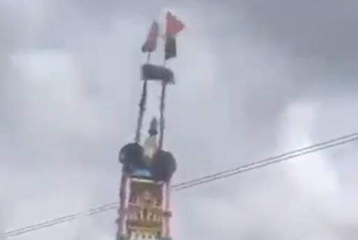 توفان آتشین در مراسم مذهبی: ۳ کشته و ۱۰ زخمی در راتلام هند