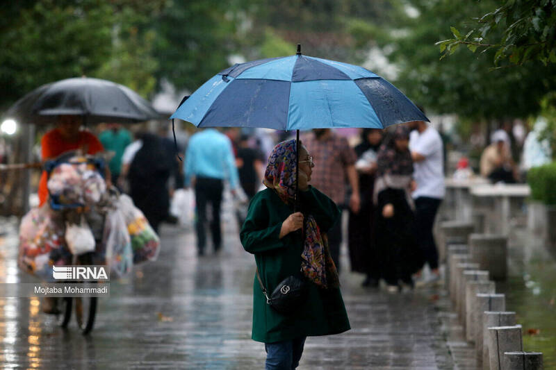 شمال کشور در آغوش رگبار و رعد و برق!