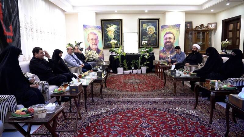 دیدار فرزند انقلاب: تجلیل از خانواده شهید لاریجانی توسط مشاور رهبری