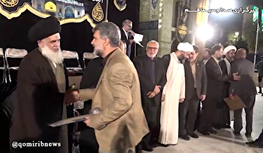 تجلیل از هیئات و مداحان اباعبدالله الحسین (ع) در قم