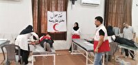 اهدا ۳۸ واحد خون به بیماران در شهر بنارویه لارستان
