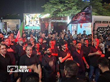 حماسه حسینی ساکنان کیش در صد و نهمین شب از حماسه خیابان