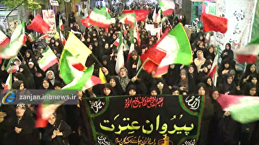 شور حسینی در قرار شبانه های زنجانی ها
