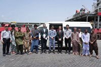 انتقال صیادان ایرانی نجات یافته به بندر کراچی