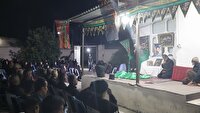برگزاری روضه خوانی اباعبدالله الحسین (ع)در منزل شهید رزاقی در بابل