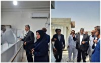بازدید معاون توسعه مدیریت و منابع انسانی گمرک ایران از گمرک مرزی ریمدان