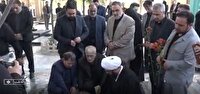 گلباران و عطرافشانی مزار شهدای پاکدشت در هفته قوه قضائیه