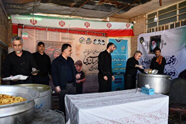 فعالیت ۱۷۱ آشپزخانه در پویش اطعام حسینی در خوزستان