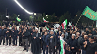 اتحاد و عزاداری دو روستا در کبودراهنگ زیر پرچم اباعبدالله الحسین (ع)