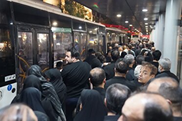 خدمات دهی رایگان اتوبوس‌های منتهی و عبوری از حرم رضوی در روز‌های تاسوعا و عاشورا