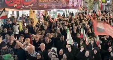 شب عهد و پیمان: مردم شهریار در صحن امامزاده اسماعیل گرد هم آمدند