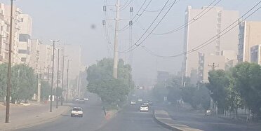 خوزستان در آتش آلودگی: دو شهر با شاخص نارنجی!