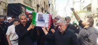 وداع با جوانمردی که جانباز بود و شهید شد؛ حقجو در بهشت زهرا آرام گرفت