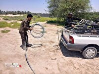 نبرد با انشعاب‌های غیرمجاز آب در بندر ماهشهر آغاز شد