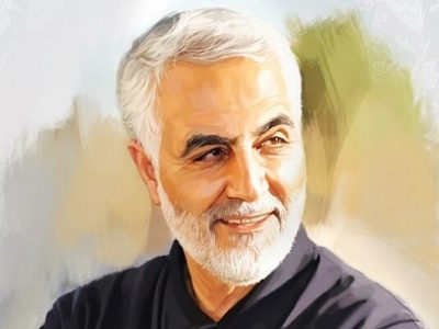 تندیس جدید حاج قاسم به میدان آزادی کرمان باز می گردد