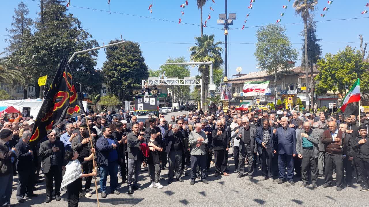 مراسم عزاداری عاشورا در بقعه امامزادگان ماچیان
