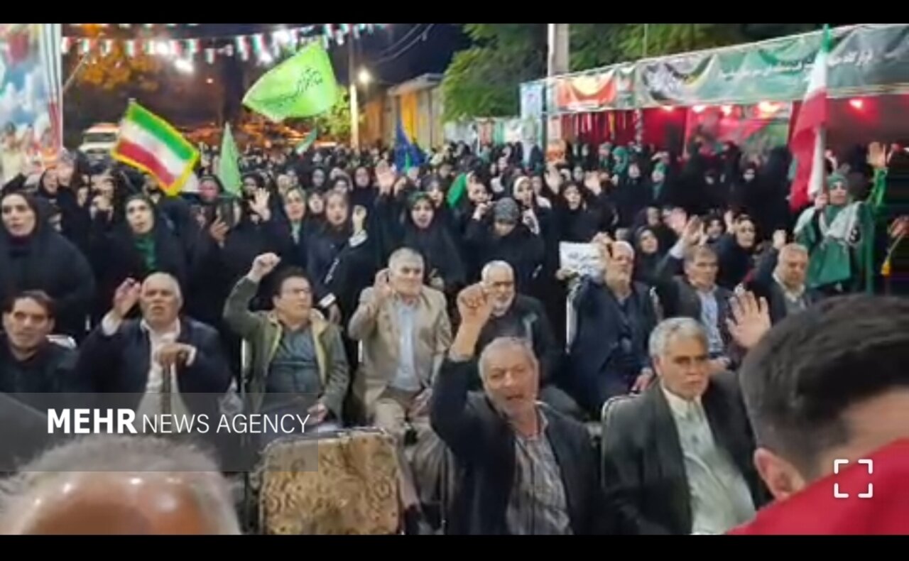 حماسه باشکوه عزاداران حسینی در بیله سوار