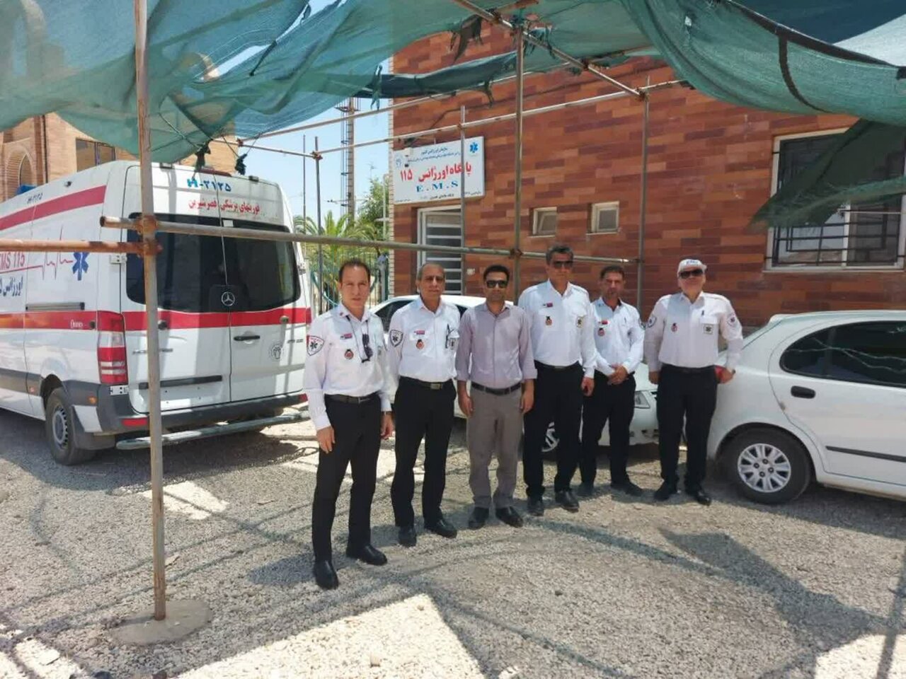 زیرساخت‌های درمانی خسروی برای اربعین ارزیابی شد