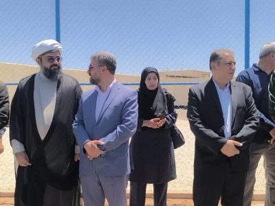 بزرگ‌ترین ورزشگاه چمن مصنوعی غرب اصفهان در گلشهر به بهره‌برداری رسید