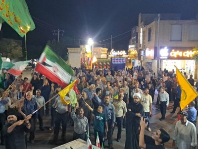 حماسه صد و ششم مردم اردستان همراه با نوای دمام و چاووش