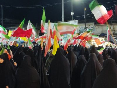 اجتماع دلگانی ها در شب صد و پنجم از حماسه حضور