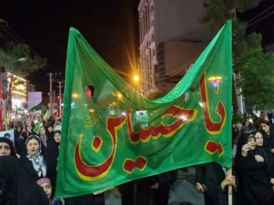 تجمع حماسی مردم ساوه در بیعت با رهبر معظم به ایستگاه ۱۰۶ رسید
