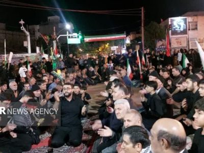 مشگین شهر، شب را با شور حسینی پیوند زد