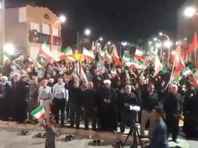 تجمع مردم خورموج در شب دوم محرم