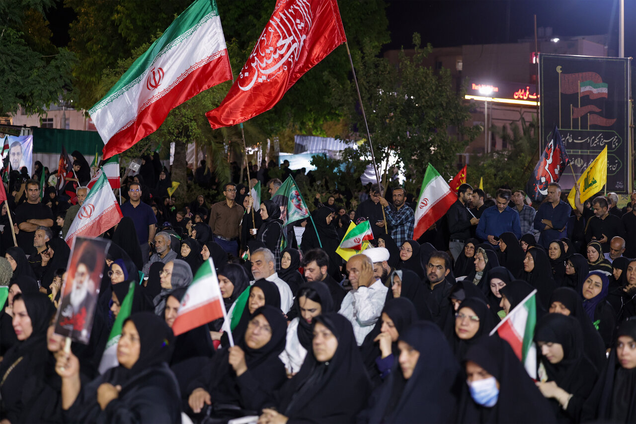 آوج؛ صدوهشتمین شب با عطر محرم و نوای عاشقی همراه شد