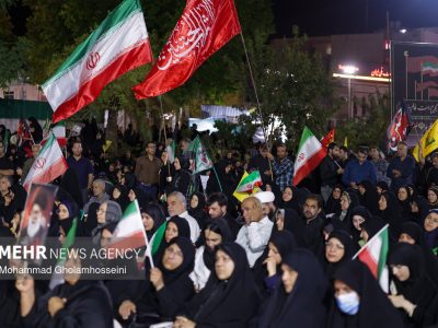 گرگانی‌ها در صد و هشتمین اجتماع شبانه، همبستگی ملی را به نمایش گذاشتند