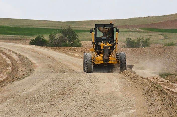 دوستی: ۱۰۴ کیلومتر از راه‌های روستایی بیجار تسطیح و بهسازی شد