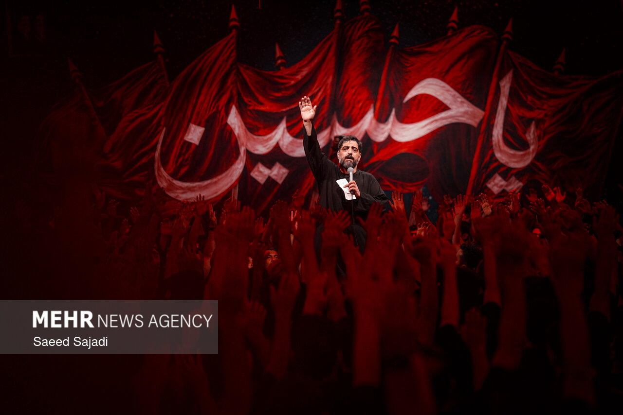 عزاداری ماه محرم در هیئت ریحانه الحسین (ع)