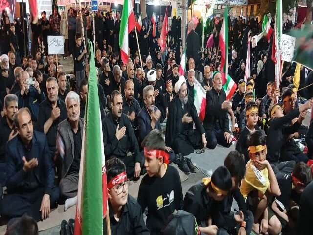 تکرار حماسه حضور مردم دیار گروس در تجمعات شبانه
