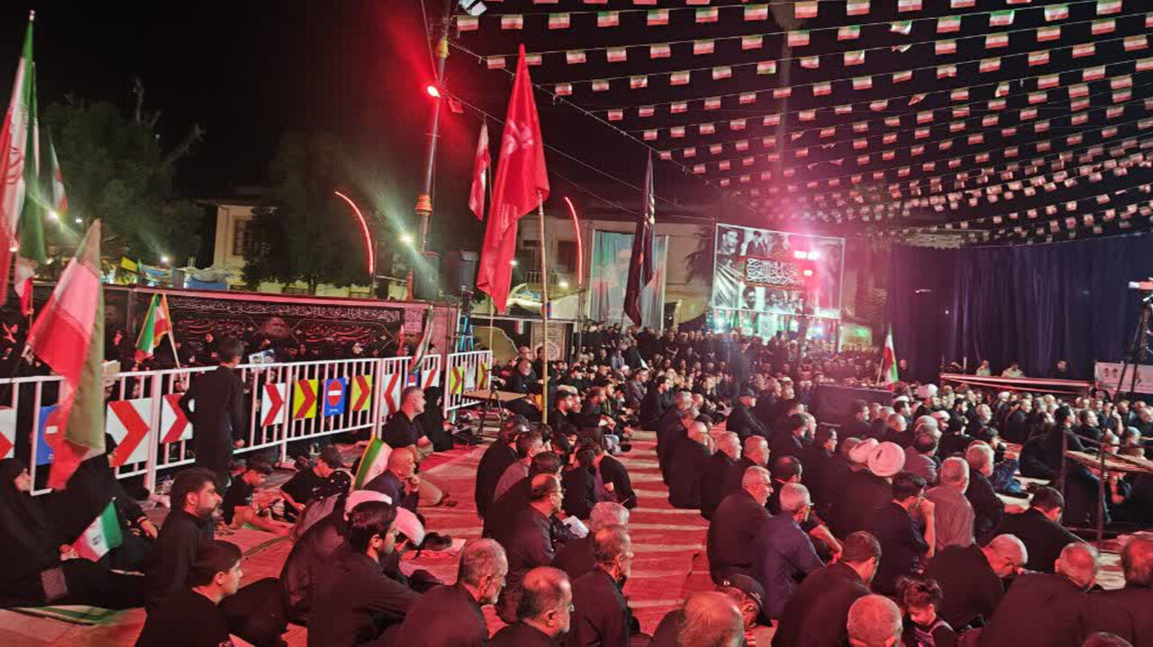 عزاداری رودسری ها در شب عاشورا