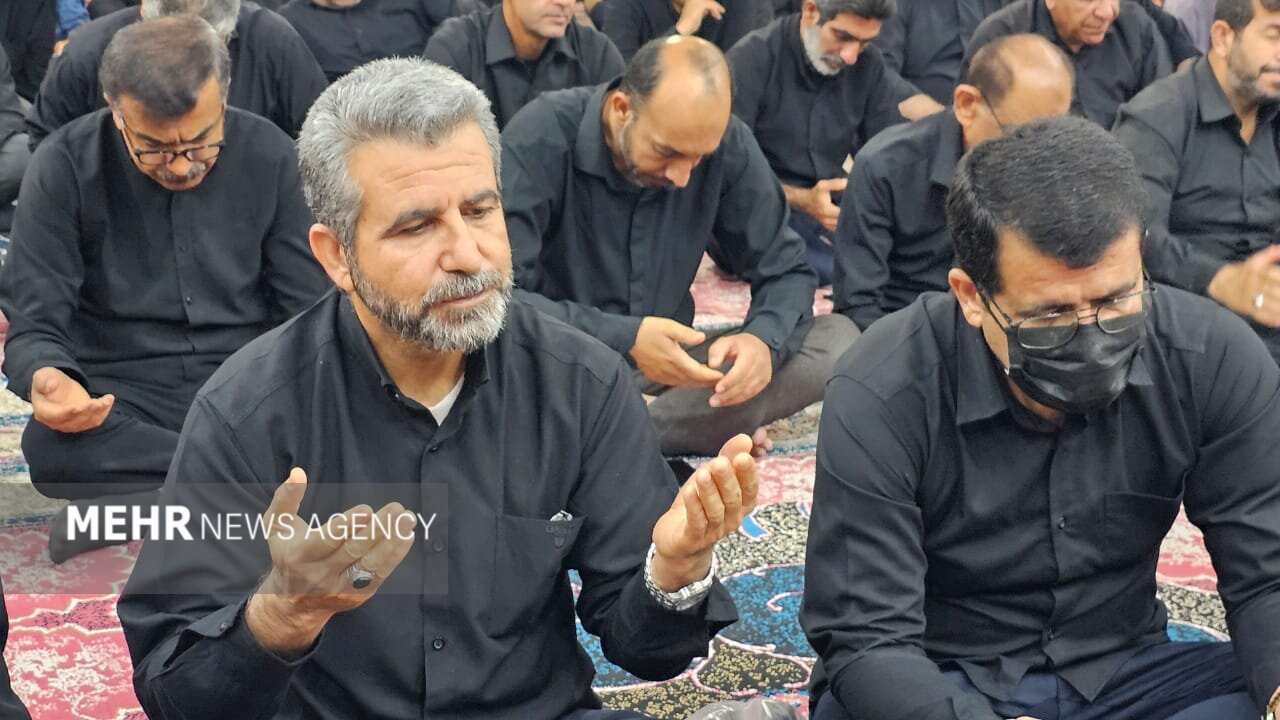 عزاداری مردم چابهار در تاسوعای حسینی