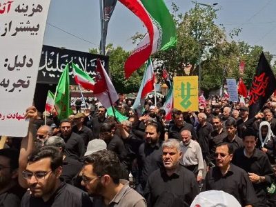 دسته عزاداری تاسوعا در قزوین