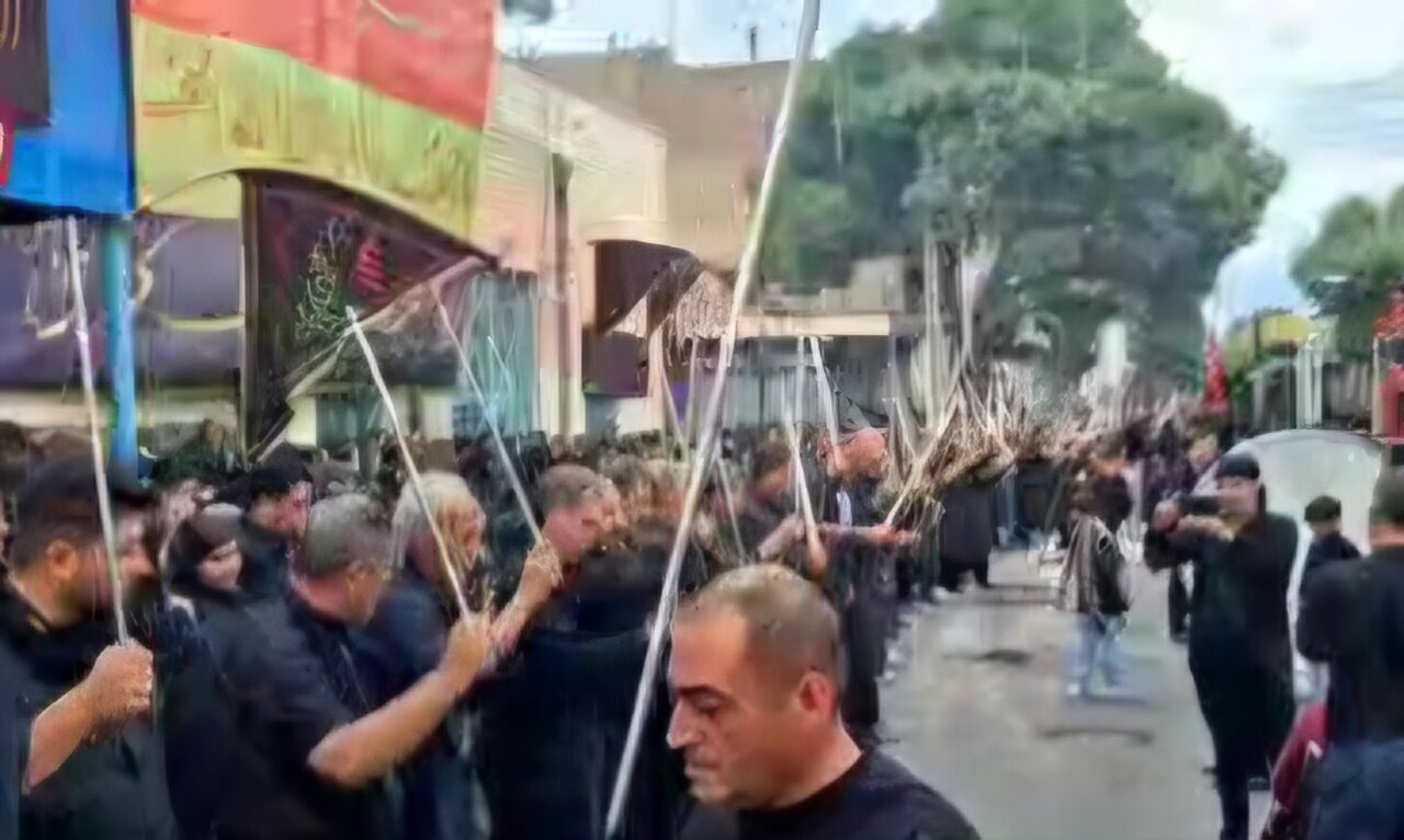 تجلی عشق و ارادت به سقای دشت کربلا در آیین تاسوعای اهر