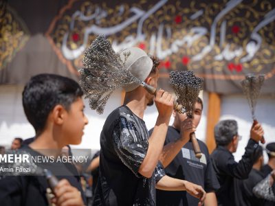 طنین نوای حسینی در سرزمین «خورشید ولایت»