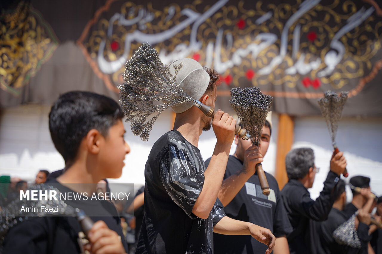 طنین نوای حسینی در سرزمین «خورشید ولایت»