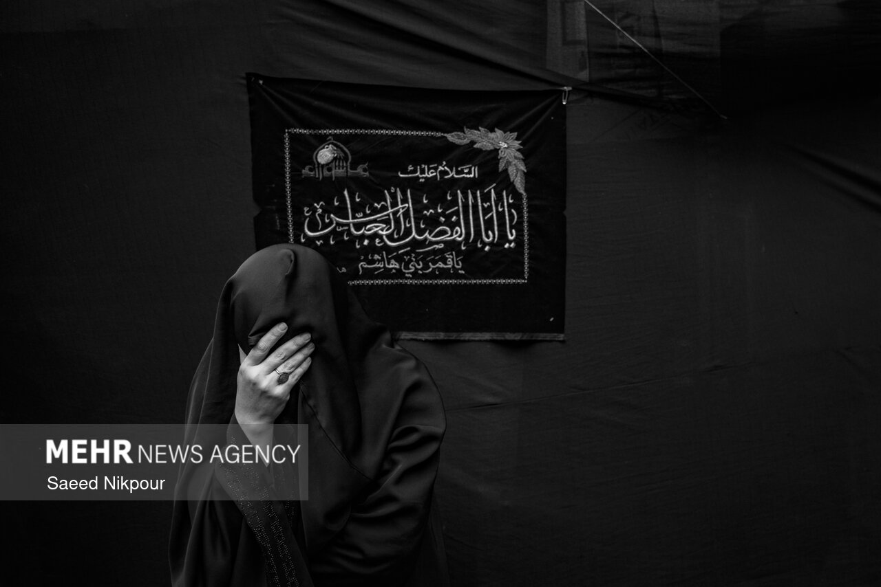 نوای «یا حسین» در محله چالکای دماوند طنینانداز شد