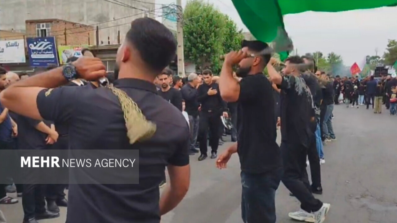 یوم‌العباس در پارس آباد؛ شور و شیدایی در سوگ علمدار کربلا