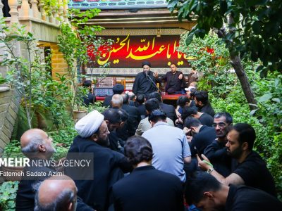 بزم روضه سیدالشهدا(ع) در خانه‌های تاریخی قم