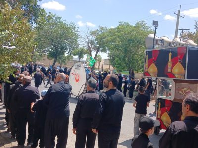 شکوه آئین عزاداری حسینی عاشورا در بام ایران