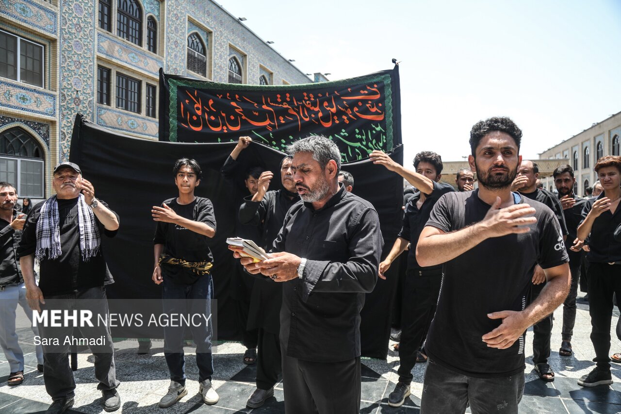 ملایر یکپارچه در سوگ سیدالشهدا (ع)
