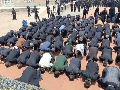نماز ظهر عاشورا در نهبندان