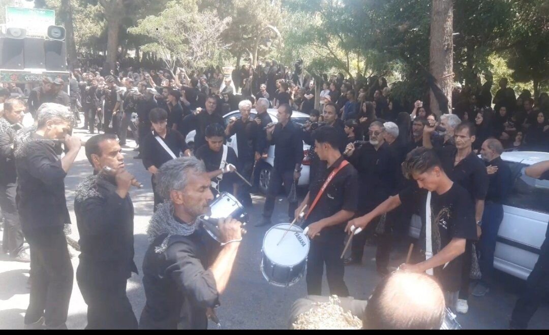 عزاداری روز عاشورا در شهر کاخک
