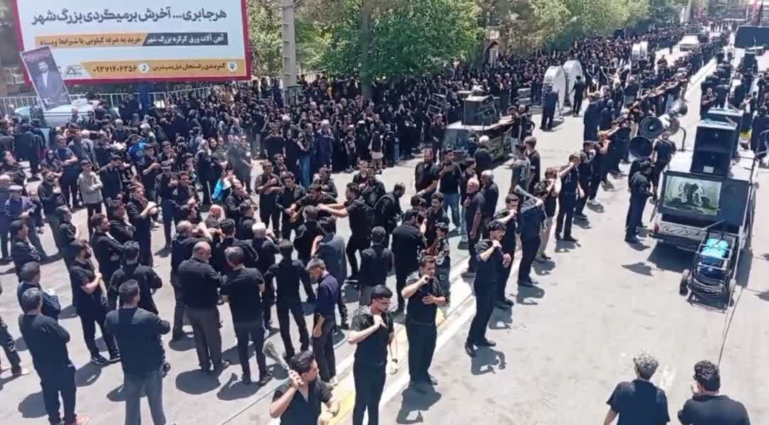 حماسه مردم زرند در عاشورای حسینی